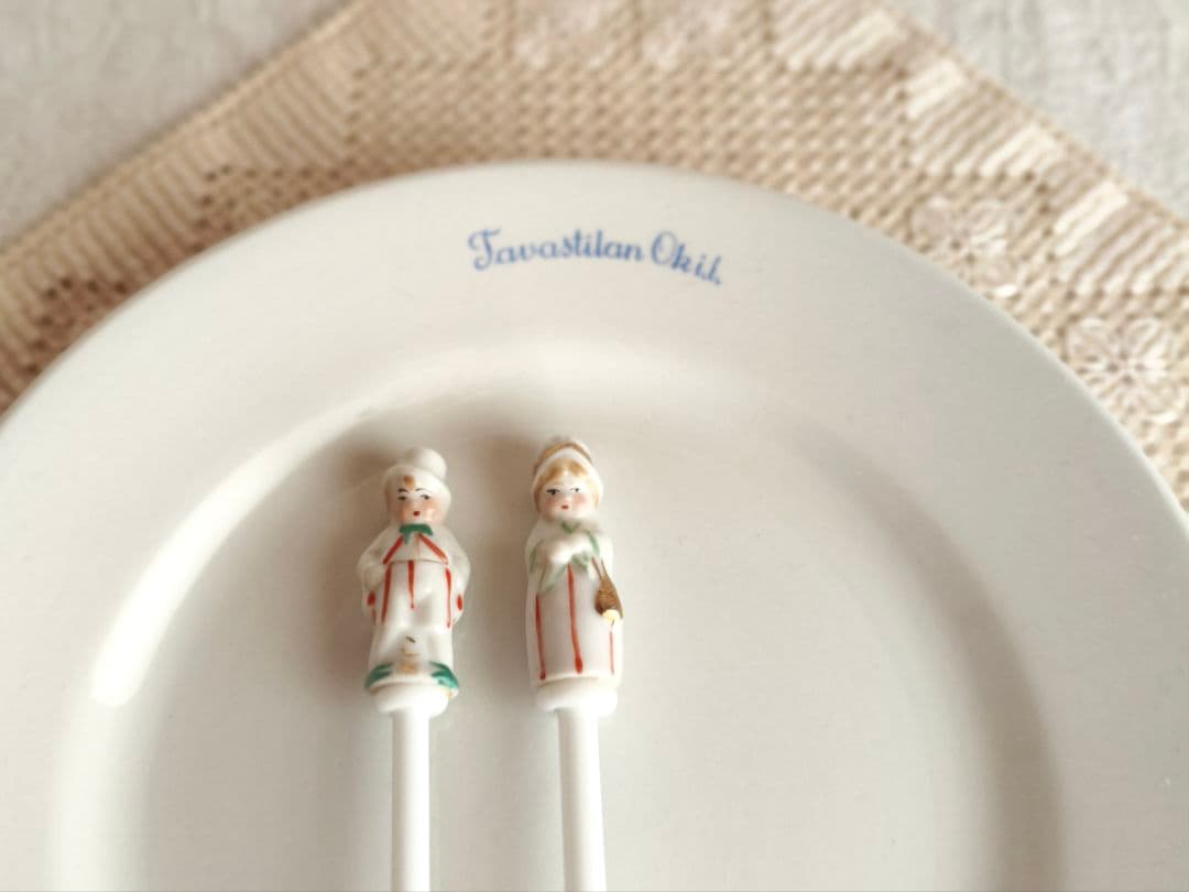 【meryukiさま】vintage spoon ❀ 女の子の マドラースプーン