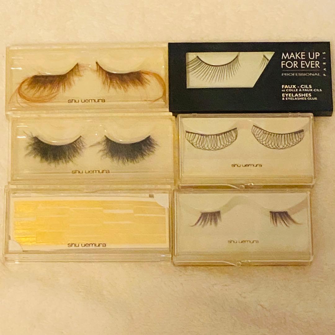 shu uemura & MAKE UP FOR EVER つけまつ毛セット