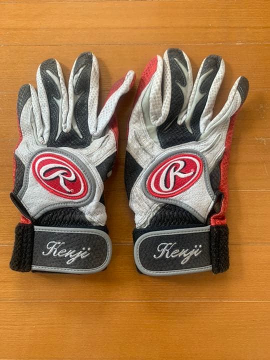読売ジャイアンツ 矢野謙次 バッティンググローブ