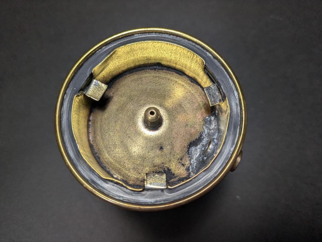 クリーニング済 カーバイトランプ