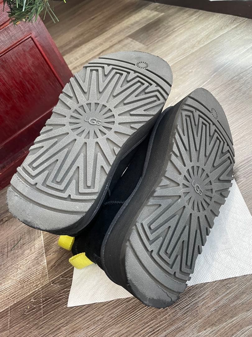 お値下げしました　UGG クラシックミニディッパー ブラック 22cm 厚底