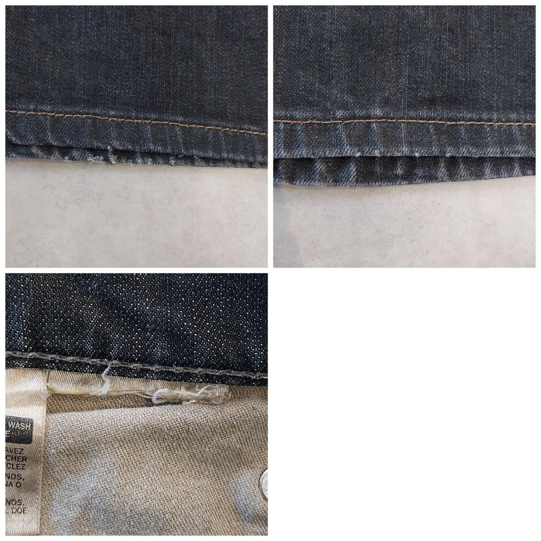 リーバイス569 Levis W34 ブラックデニム 黒 古着 18676