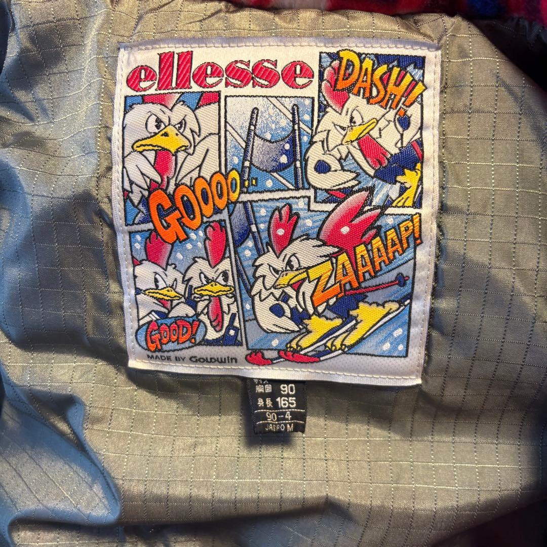 希少　フランス代表　エレッセ スキージャケットパンツ　ココリコ 90s レア