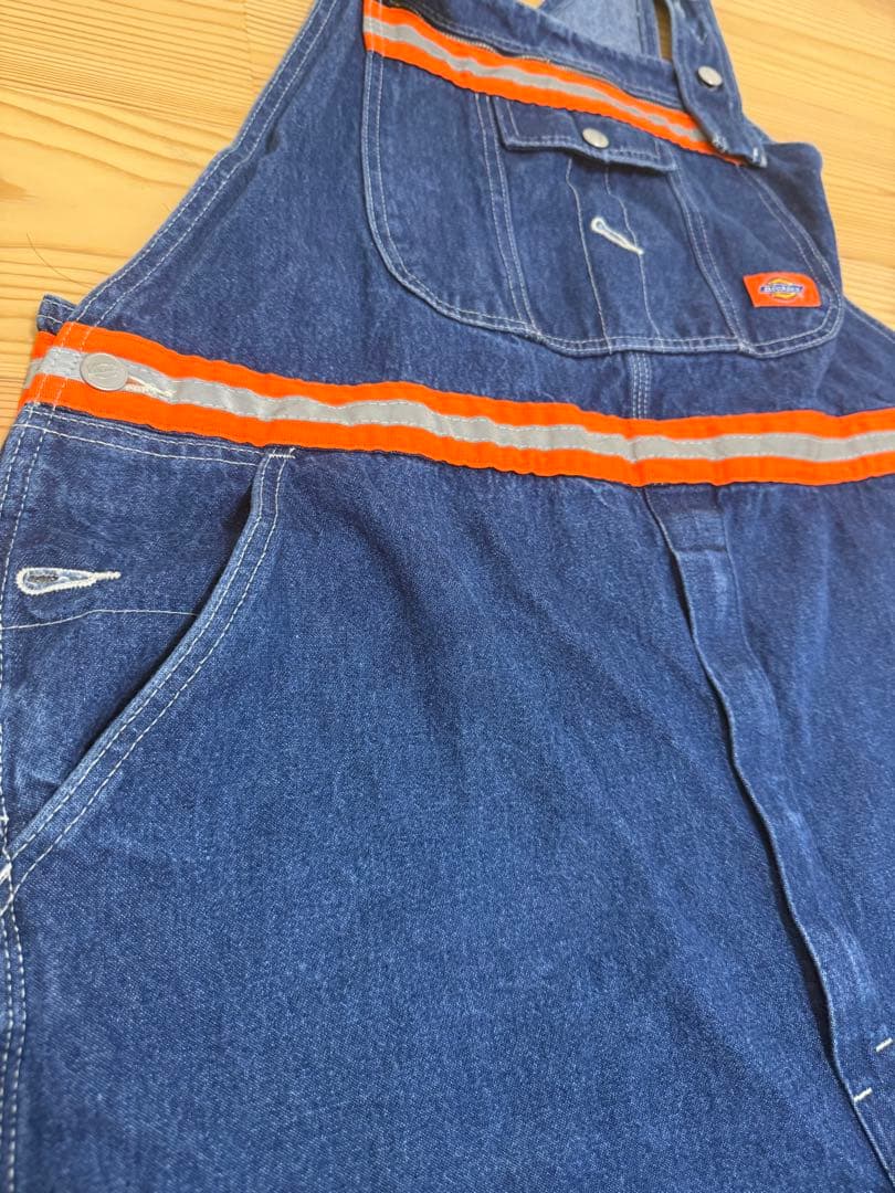【レア】Dickies ディッキーズ オーバーオール リフレクター
