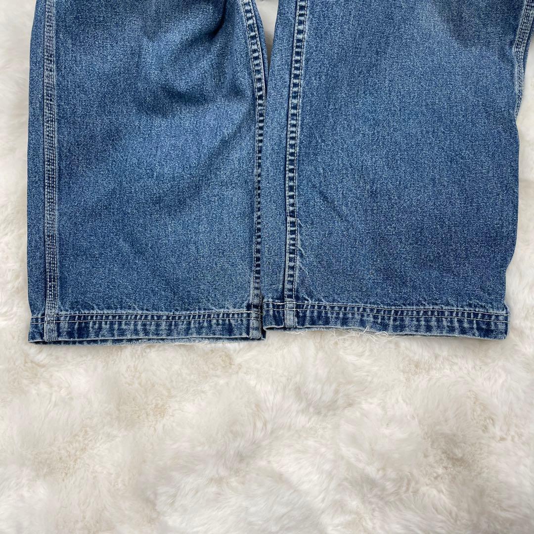 トミーヒルフィガー　オーバーオール　L 大きいサイズ　希少　90s ロゴ　デニム