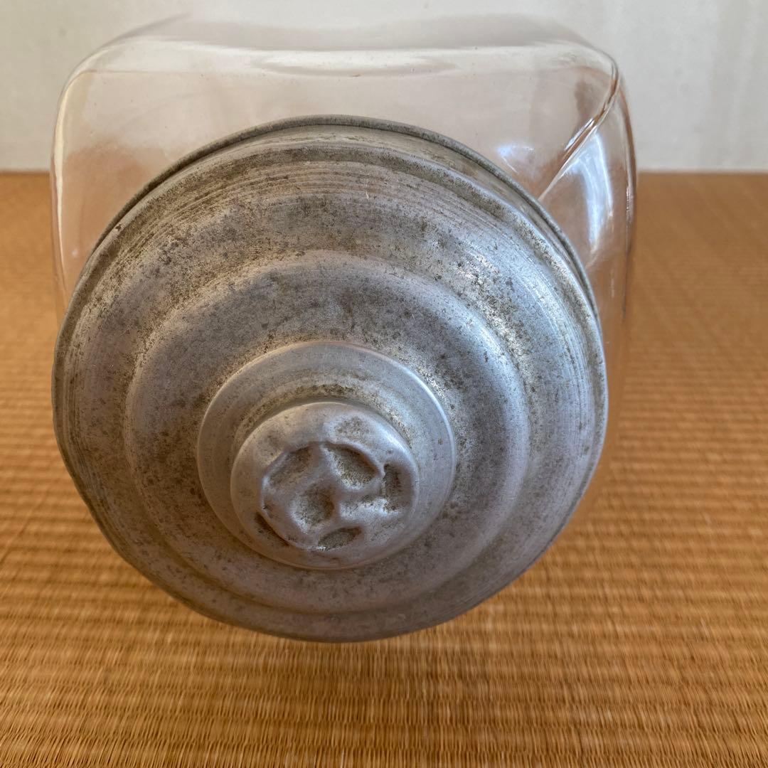 駄菓子屋瓶　4個セット アンティーク　shop 什器