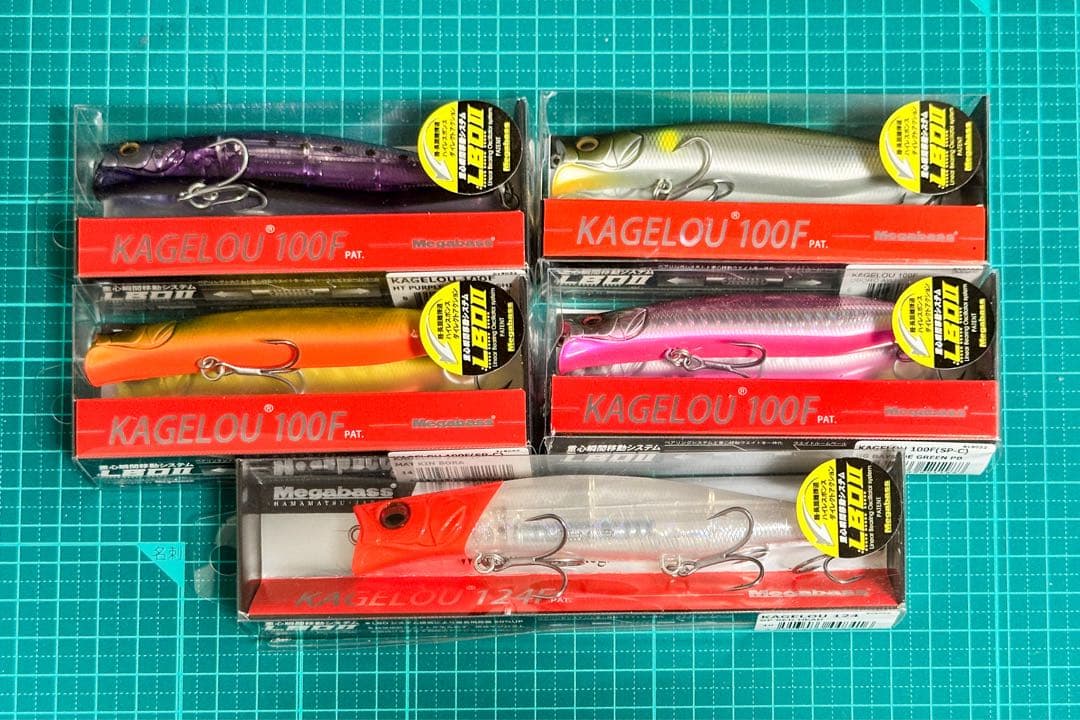 メガバス　カゲロウ5本セット