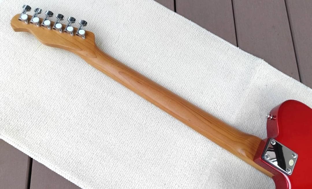 ✨未使用✨バッカス テレキャスター ハムバッカーPUx2 ラメ入レッドメタリック