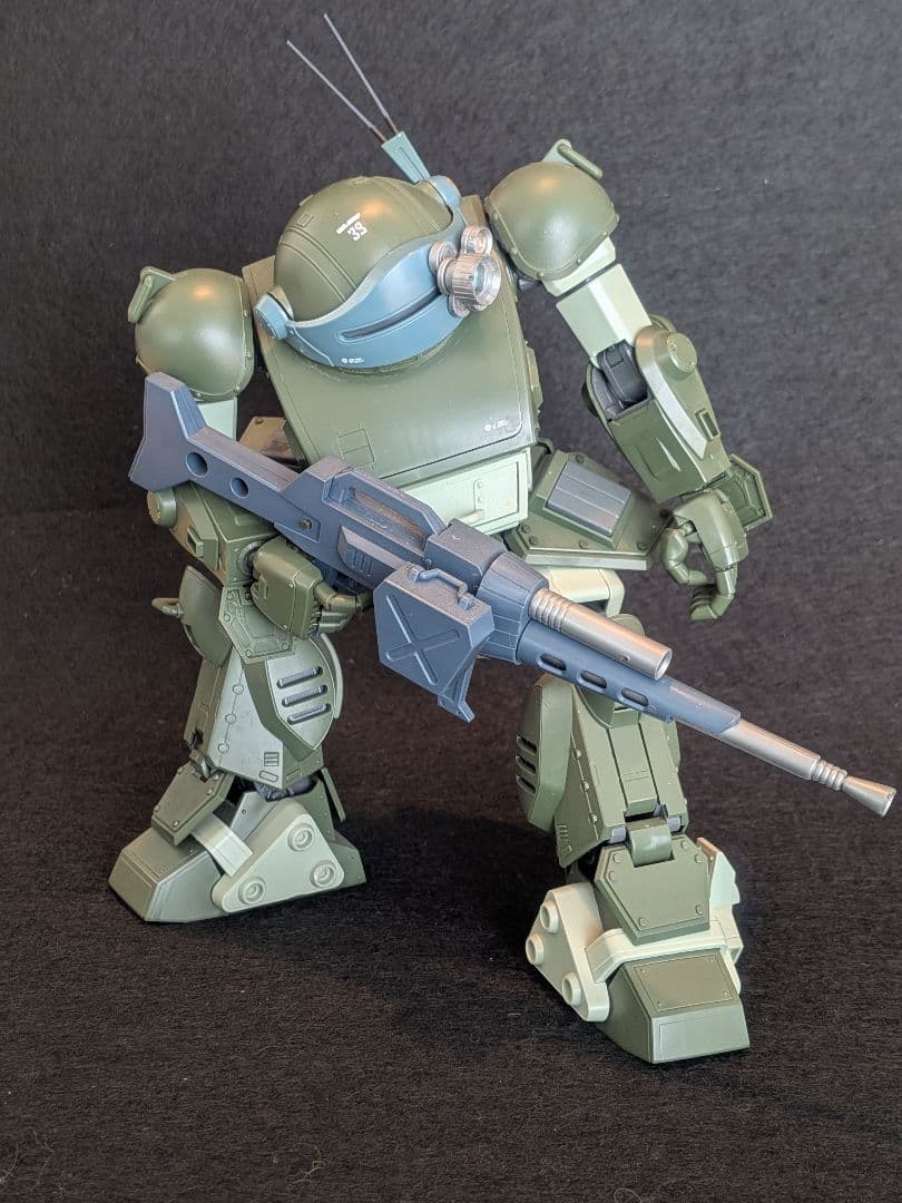 スコープドッグATM-09-ST　1／20スケール　プラモデル　未塗装完成品