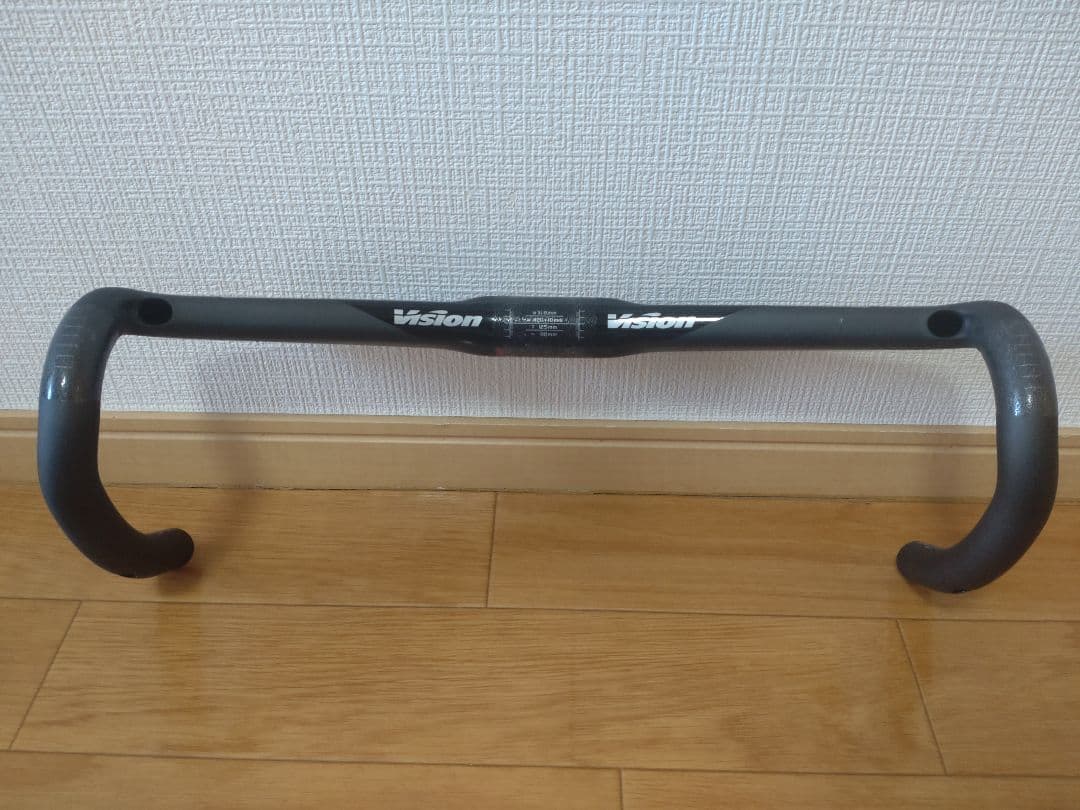 完車外し　Vision メトロンカーボンエアロハンドル　420mm　内装対応