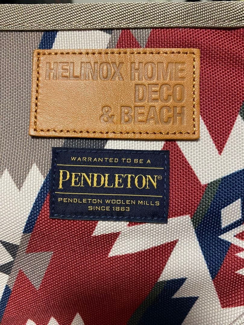 ヘリノックス×ペンドルトン限定コラボチェア　ロッキングフット付