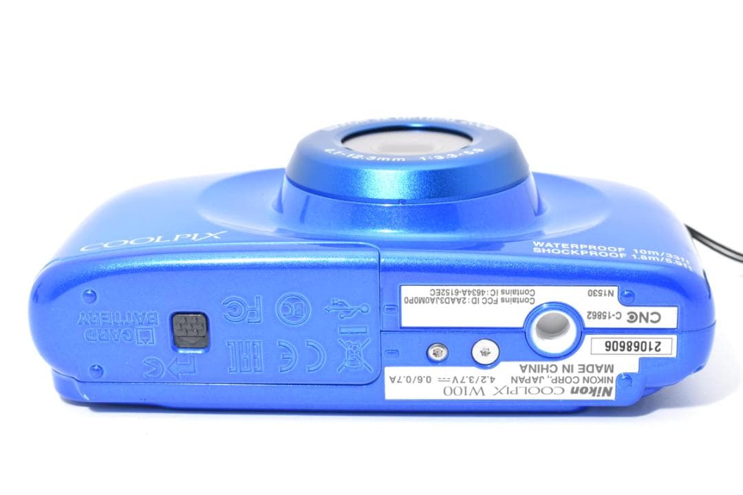 ニコン　Nikon COOLPIX W100 ブルー 《動作確認済み》