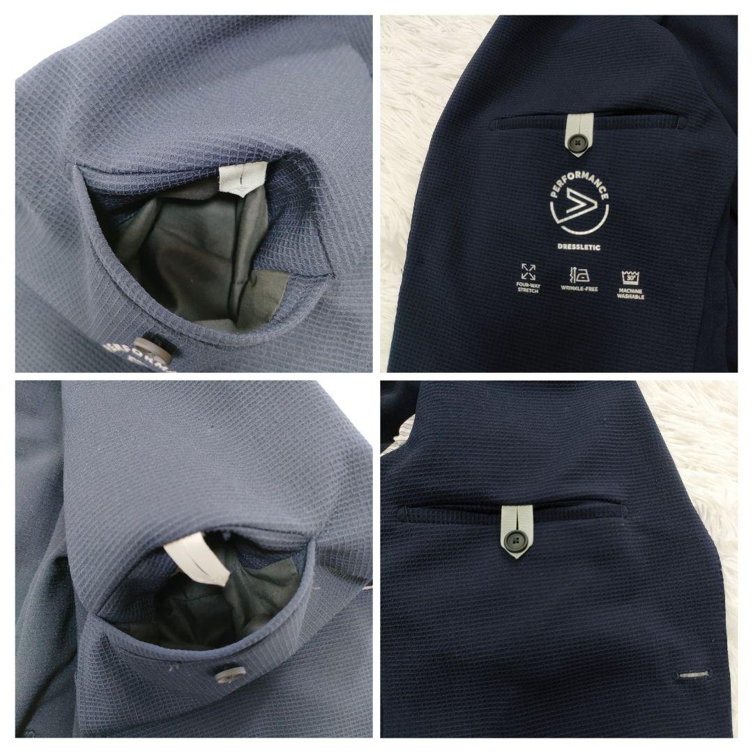 極美品 ヒューゴボス パフォーマンス ウォッシャブル テーラードジャケット 44