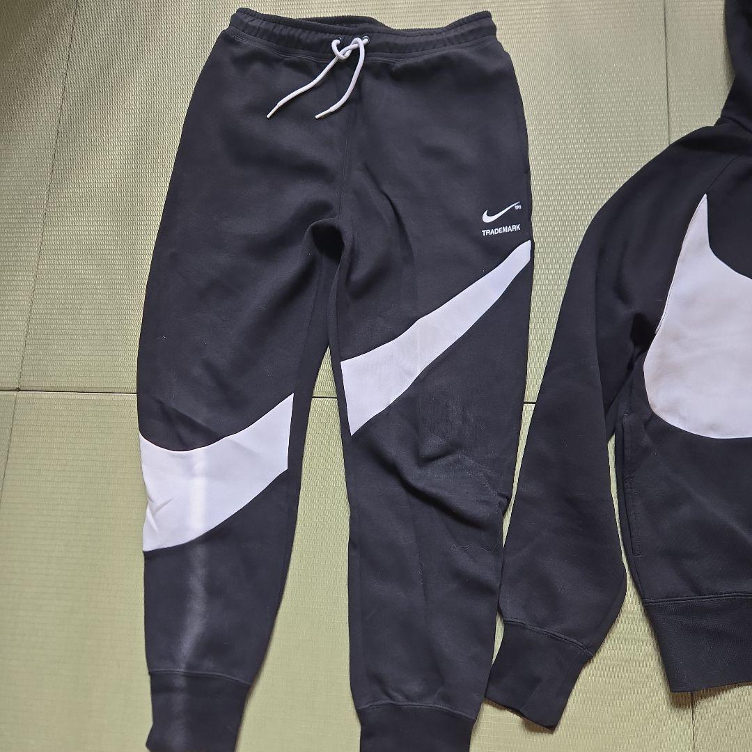 綺麗！Nike ジャージ上下セットアップ ブラック/ホワイト　M