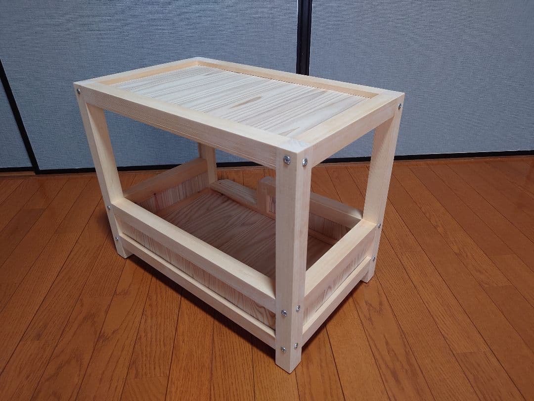 ㉗ ★キャットハウス★ベッド★テラス★ハンドメイド★猫★猫小屋