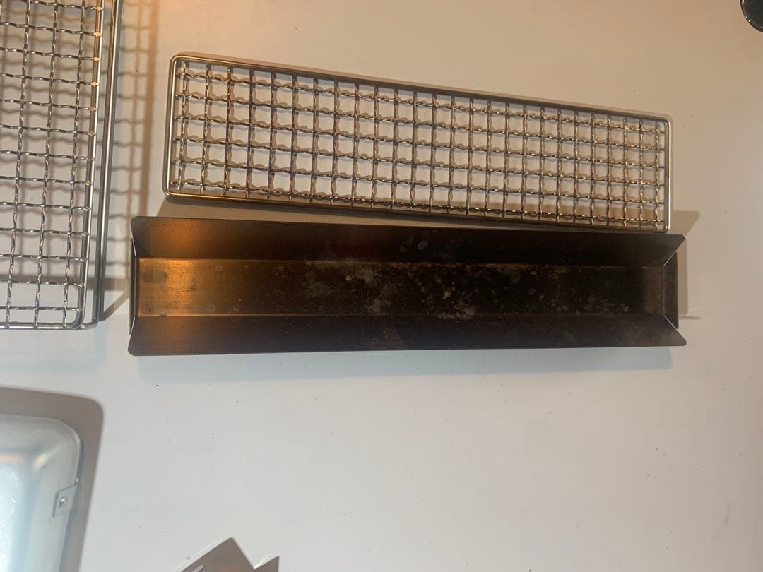 貴重　UNIFLAME ユニセラ　初期　サイドトレイ2枚　グリルパン　セット