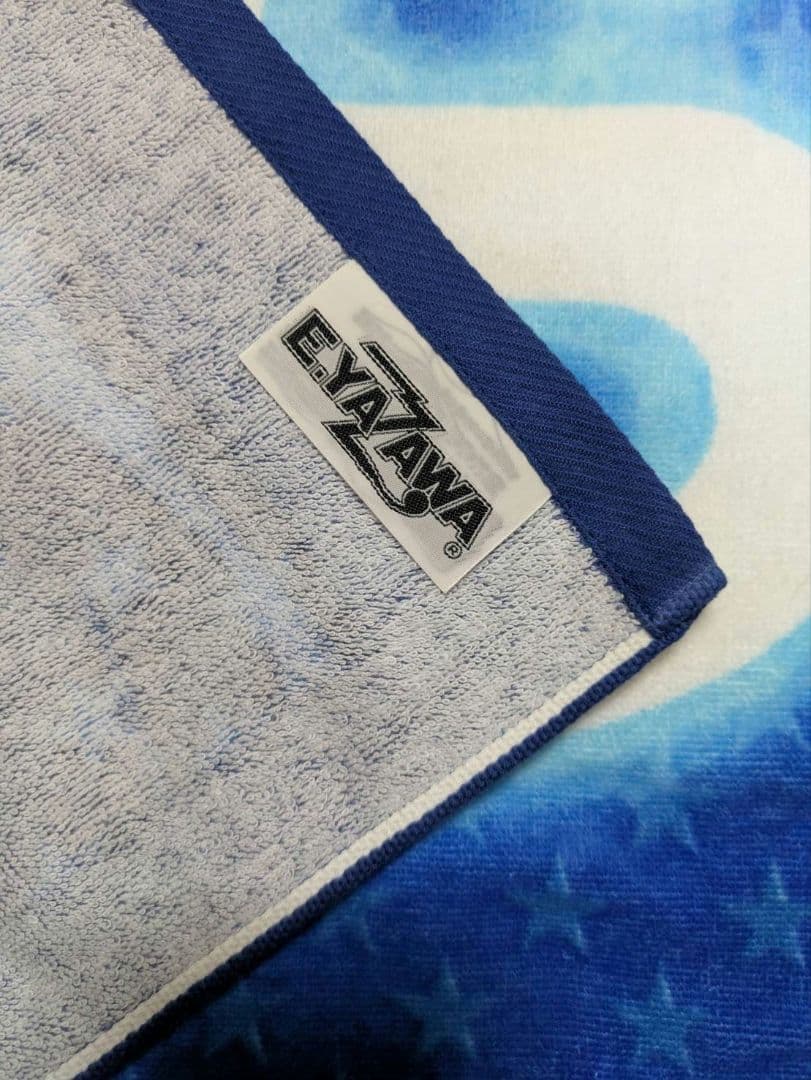 矢沢永吉　スペシャルビーチタオル　YAZAWA　(BlUE SKY)ブルー•蓄光