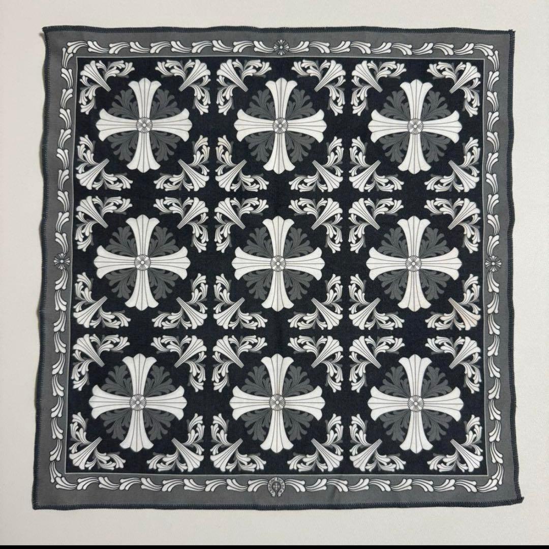 未開封 クロムハーツ メガネ拭き クロス ハンカチ ポケットチーフ 眼鏡