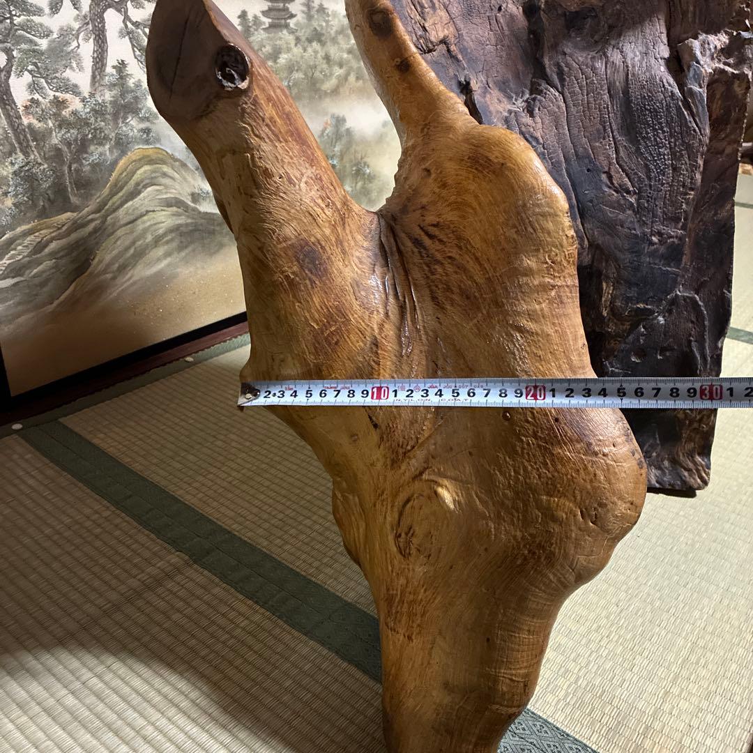 衝立☆天然木　自然木　玄関オブジェ