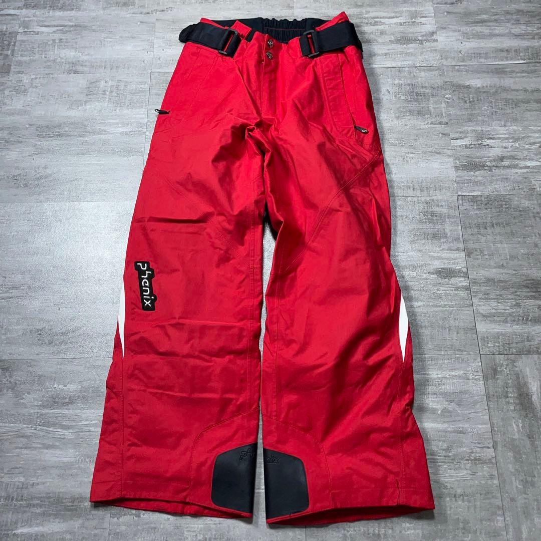 お買い得⭐︎ Phenix フェニックス スキーウェア メンズM 赤 旅行や授業