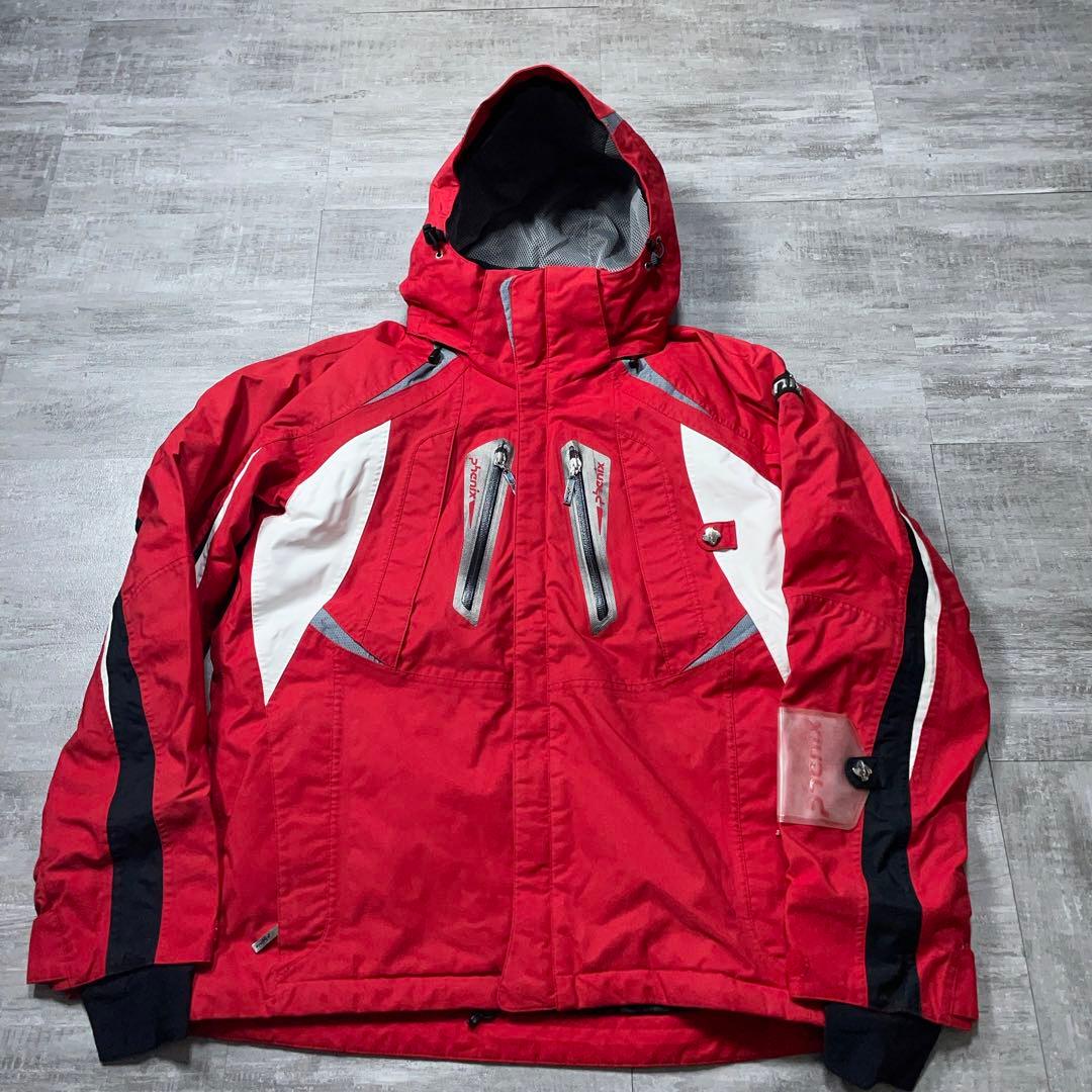 お買い得⭐︎ Phenix フェニックス スキーウェア メンズM 赤 旅行や授業