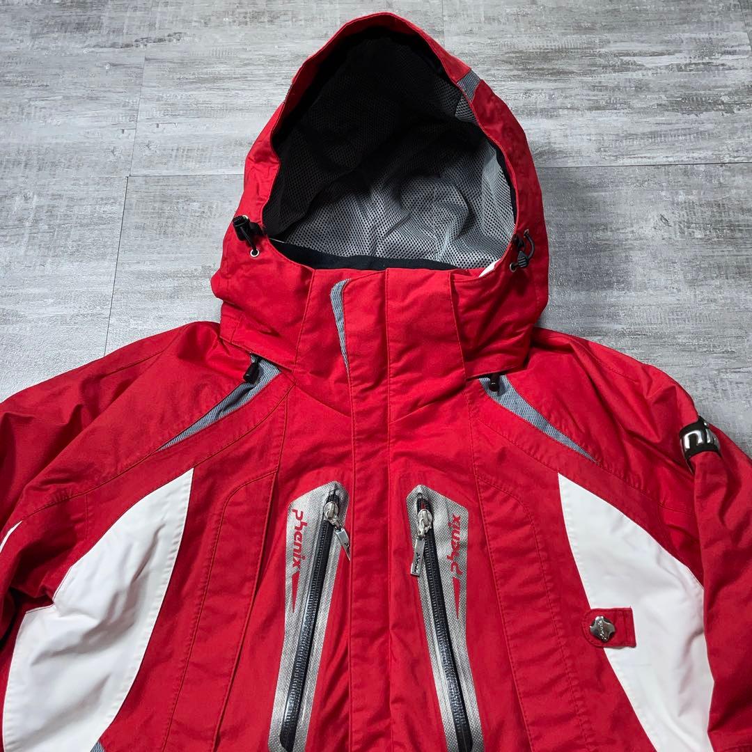 お買い得⭐︎ Phenix フェニックス スキーウェア メンズM 赤 旅行や授業