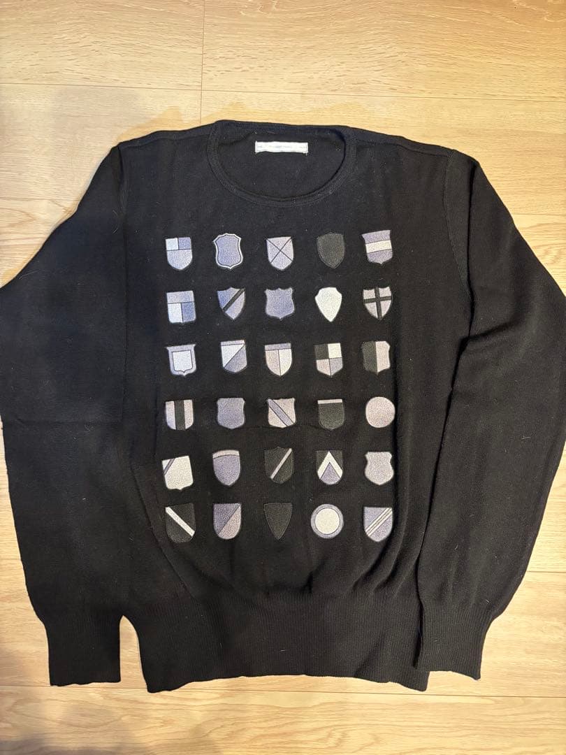 ち*ば様 NUMBER (N)INE STANDARD期 エンブレムニット