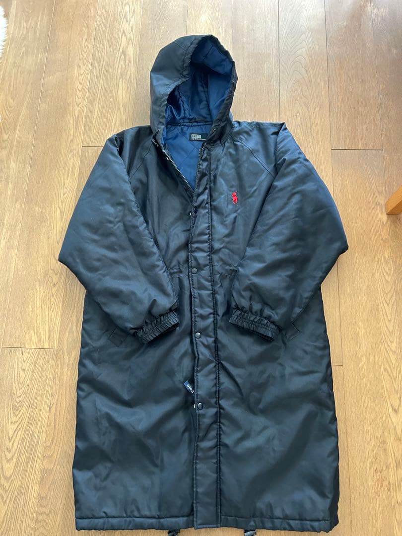 「早い者勝ち」Polo by PoloGround 黒 ベンチコート Mサイズ