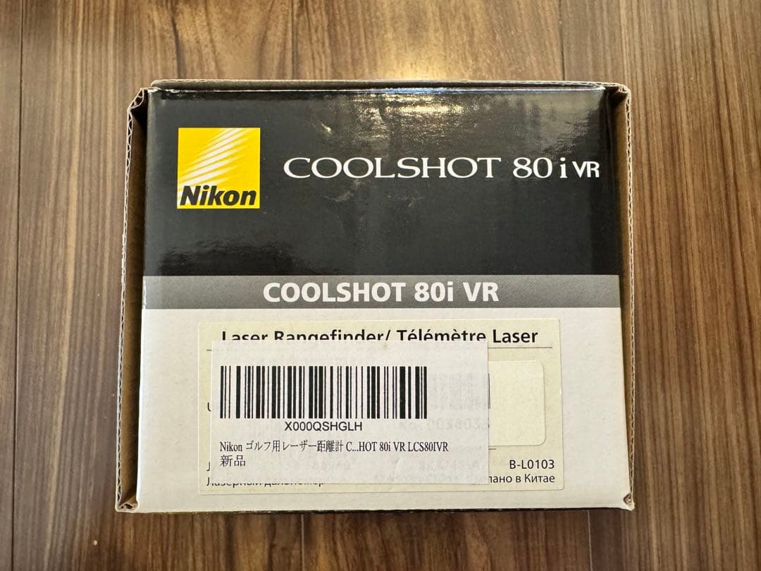 動作確認済 Nikon ゴルフ用レーザー距離計 COOLSHOT 80i VR