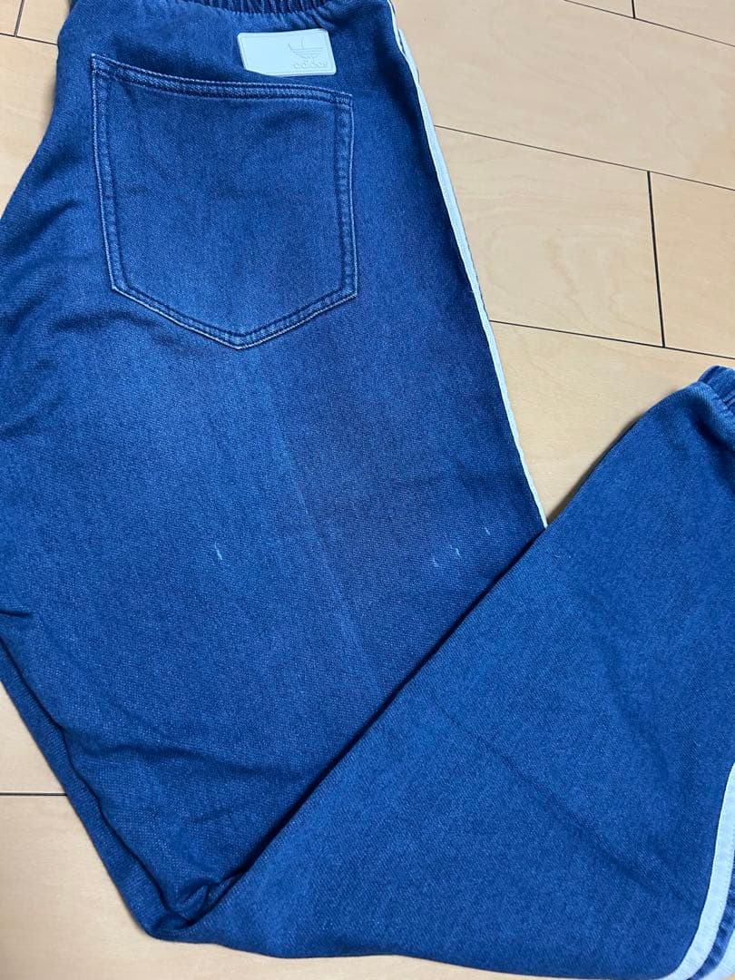 adidas FRENCH TERRY DENIM スウェットパンツ