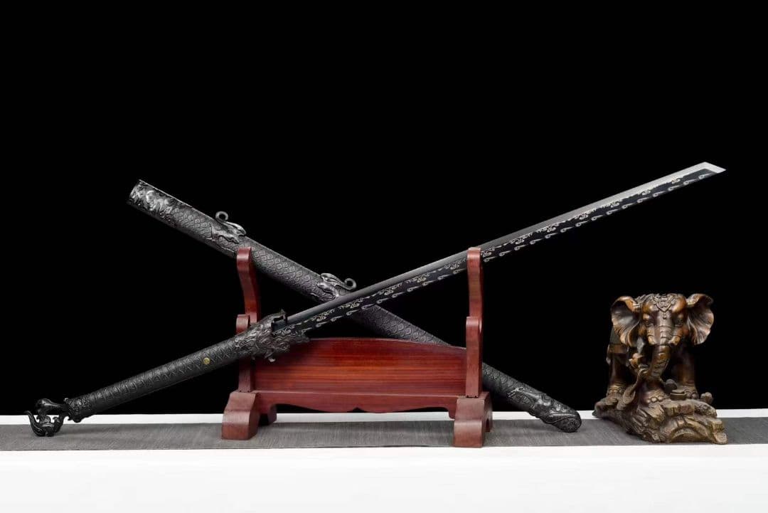 蒼龍唐横刀・刀剣の頂点 古兵器 武具　刀装具　日本刀　模造刀 居合刀 長尺