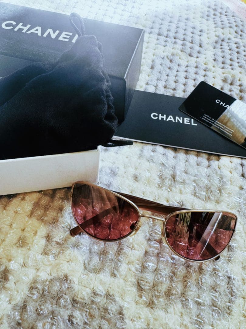 【中古】CHANEL シャネル サングラス ヴィンテージ