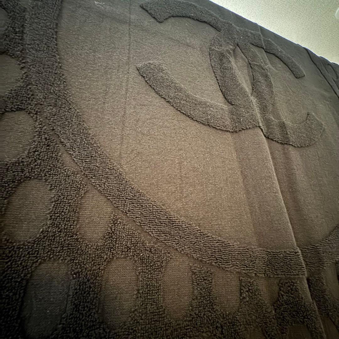 【新品未使用】CHANEL ビーチタオル 大判 ポーチ付き