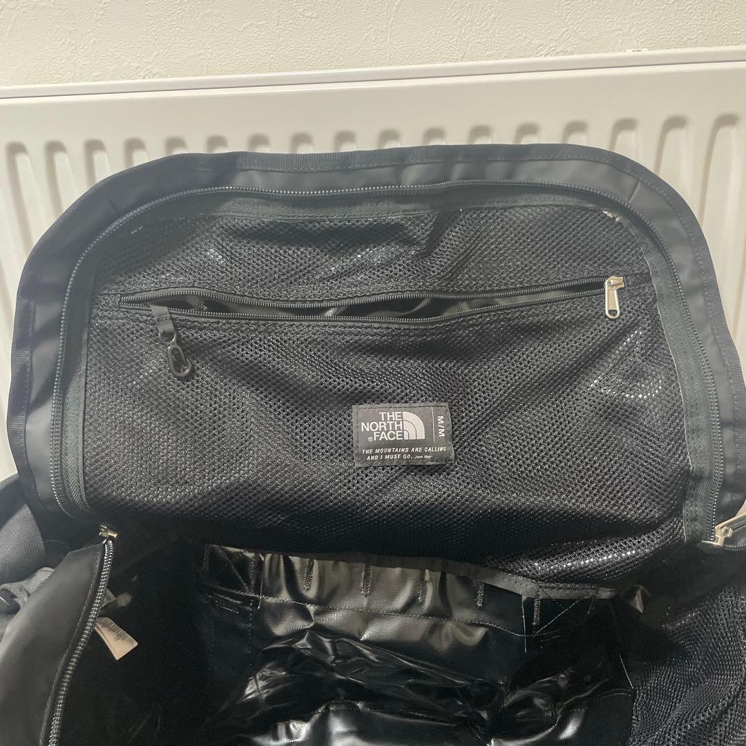 THE NORTH FACE ブラック ダッフルバッグ 71L M/M