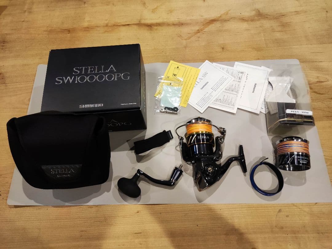 SHIMANO STELLA SW10000PG ＋パワードラグスプールセット