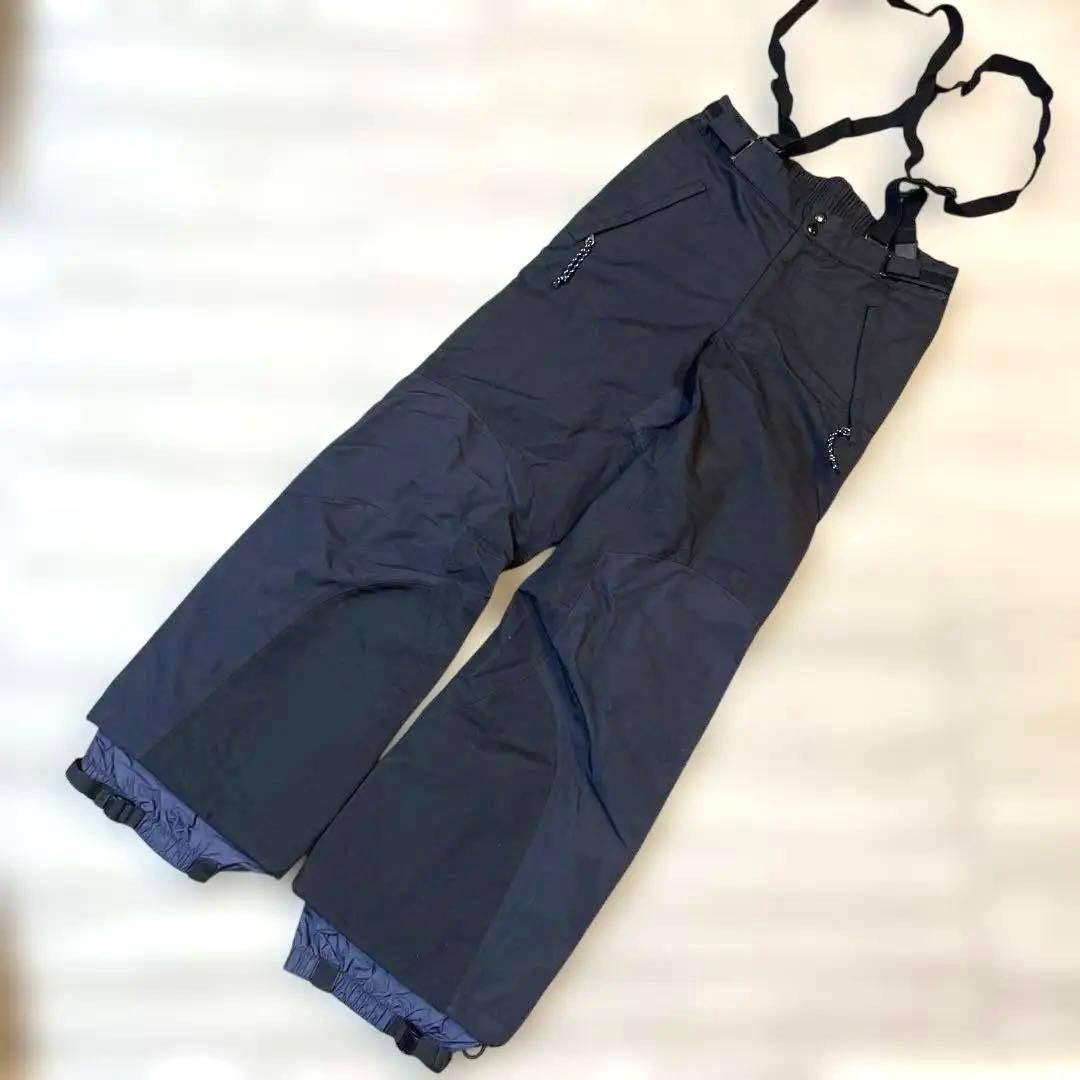 ☆patagonia パタゴニア 黒 サスペンダー付き スノーパンツ☆M 30