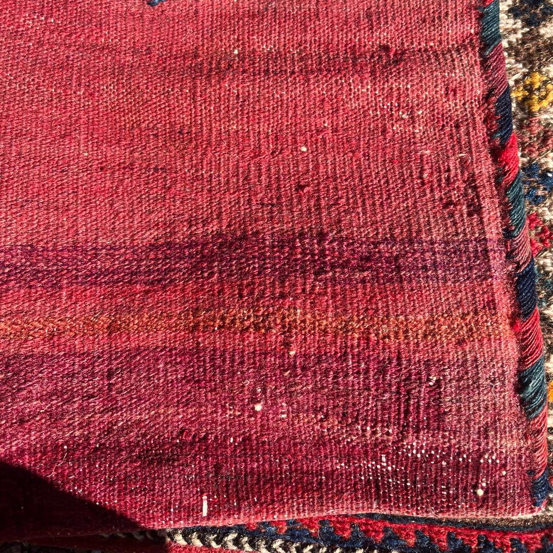 アンティーク キリム/スマック織 アフシャール族の塩袋 手織り トライバルラグ