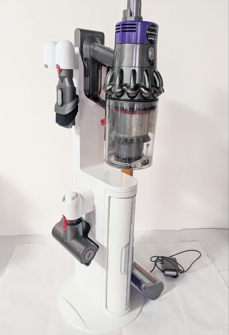 【50分稼働】ダイソン掃除機V10 スタンド(フロアドック)付き　④