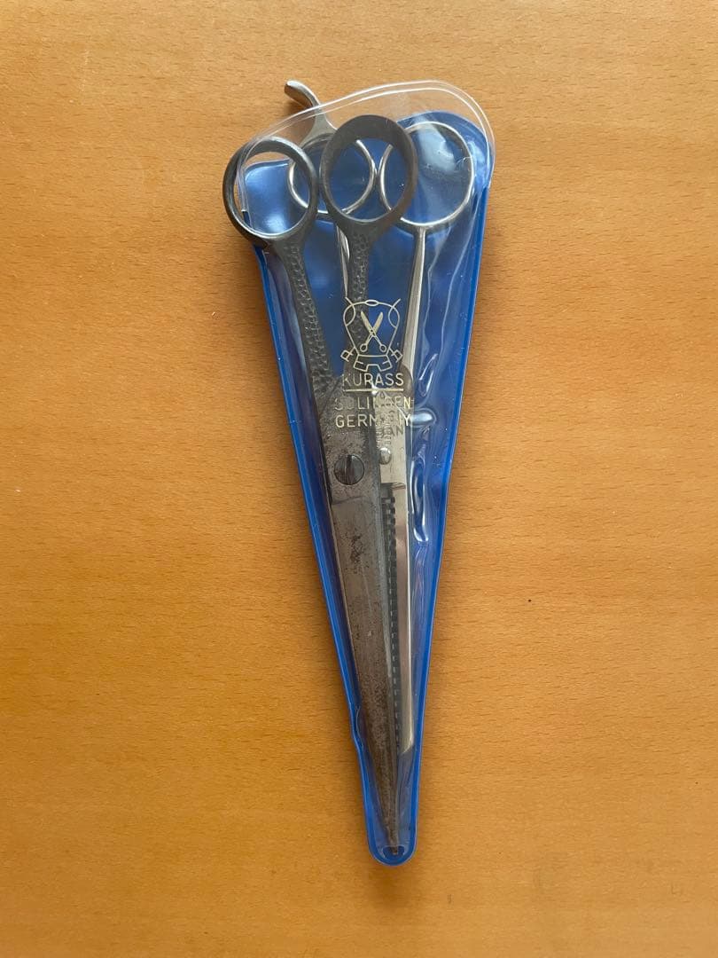 【稀少品】SOLINGEN 理容バサミセット　ドイツ製　アンティーク