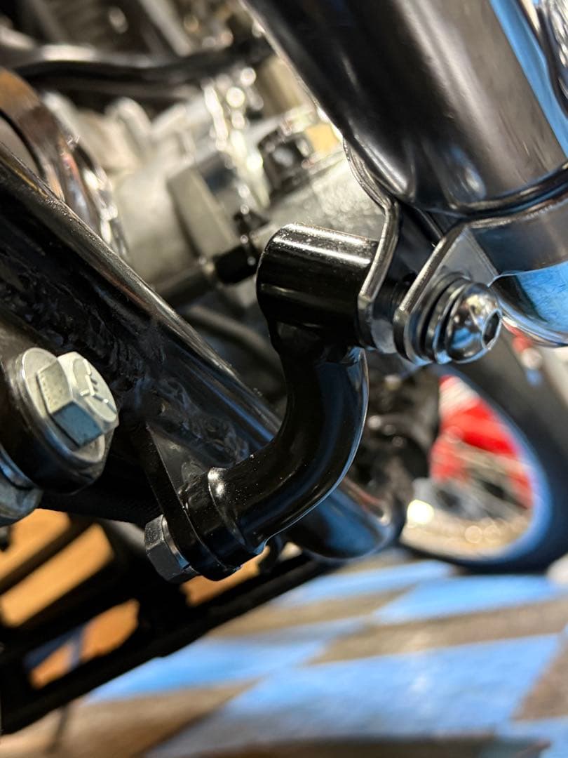 Evo マフラー 1985年式 に付けていたフィッシュテールマフラーになります。