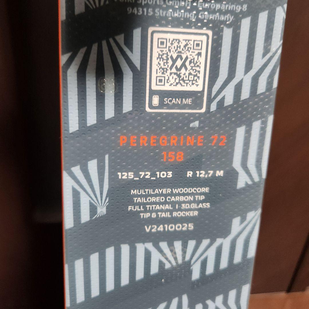 フォルクル スキー板 PEREGRINE 72 Volkl 24-25 158