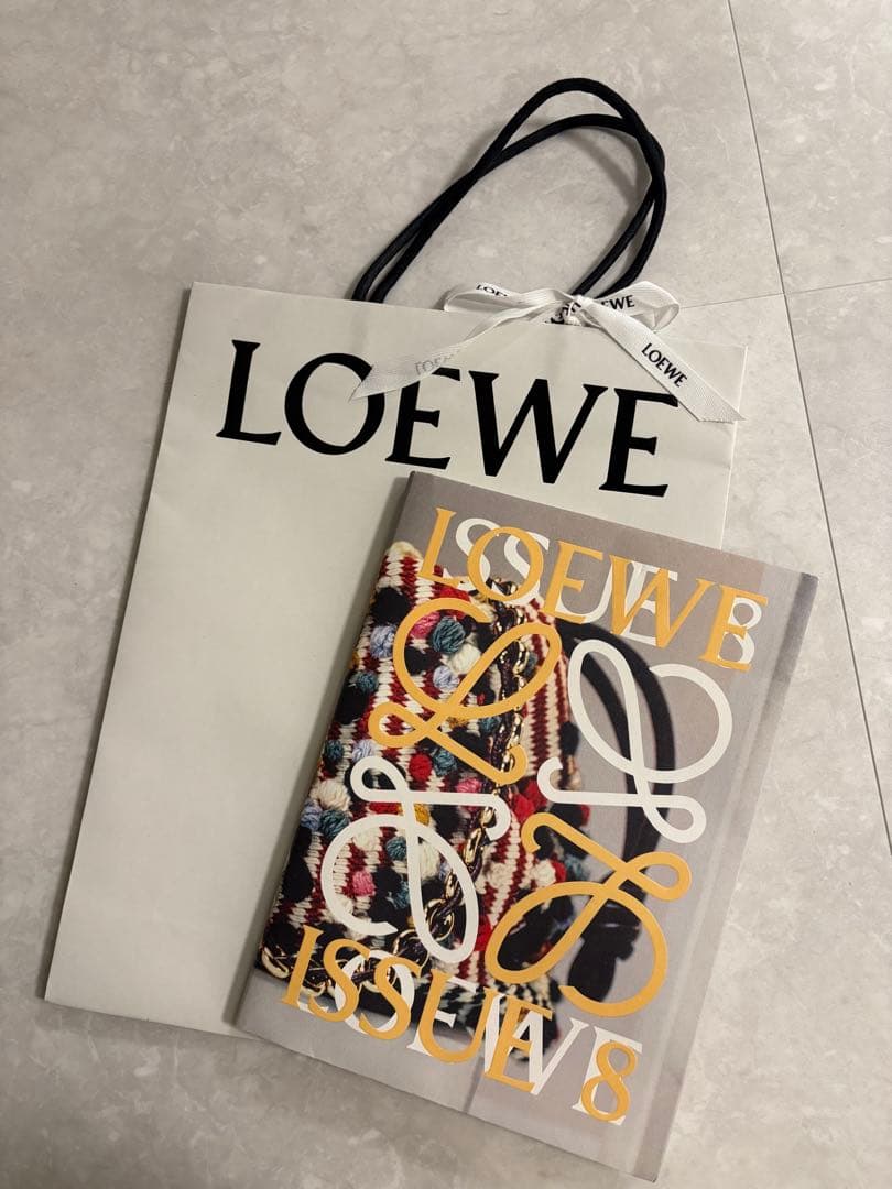 限定SALE新品未使用品 LOEWE タンアナグラムストラップ¥95,700