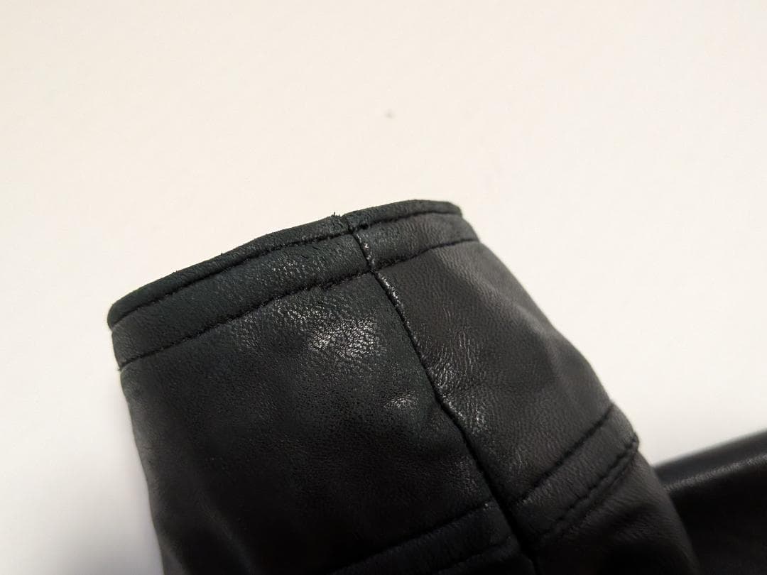 韓国製 90's STUDIO SIENA 短丈レザージャケット Y2K 本革