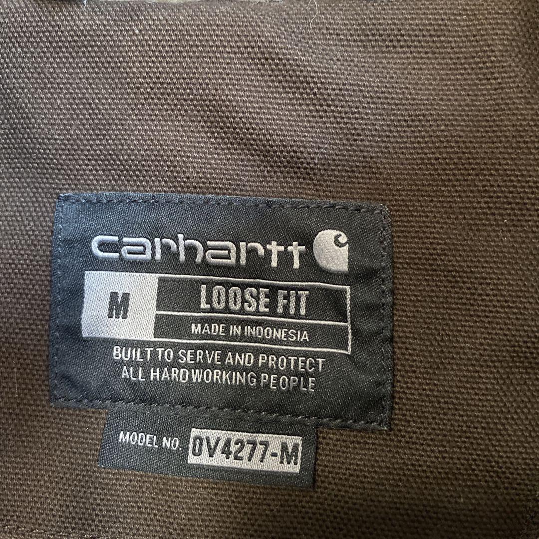 【fumi】 Carhartt ダックベスト DKB ダークブラウン M