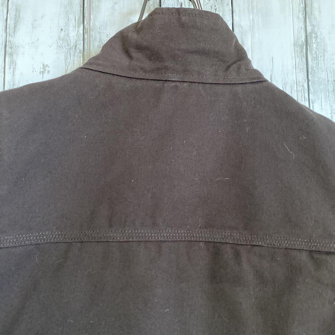 【fumi】 Carhartt ダックベスト DKB ダークブラウン M