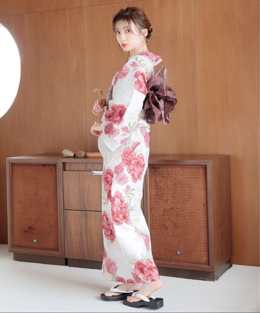 浴衣 Dita 大正ロマン牡丹寄せ 完売品♡
