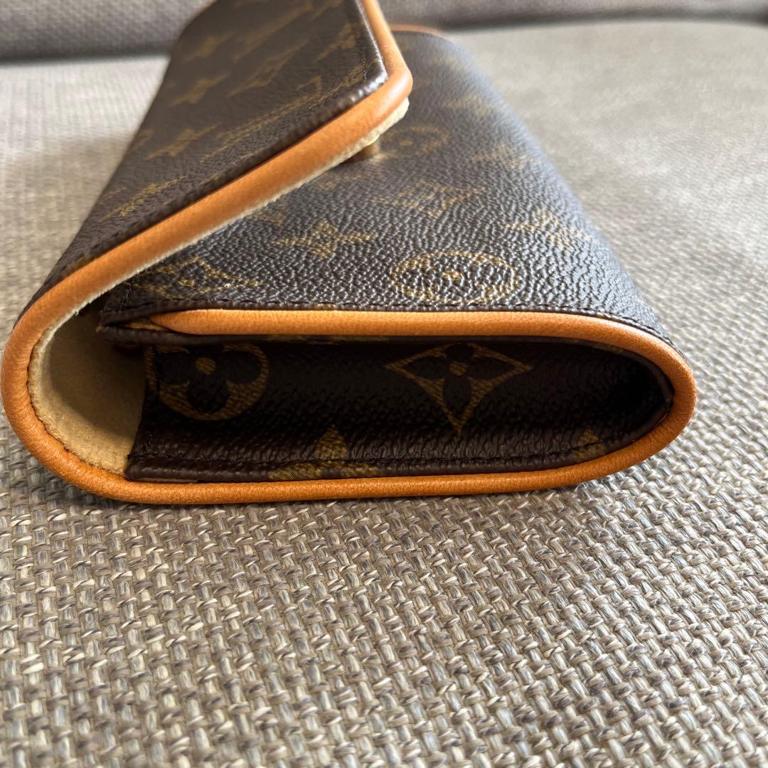 【LOUIS VUITTON】ヴィトン ポシェットツインPMモノグラム極美品！