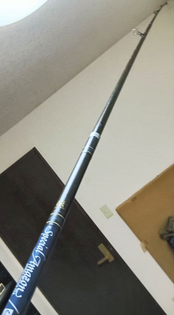 オリムピックスペシャルアマゾン3本継ぎ投げ竿！レア品