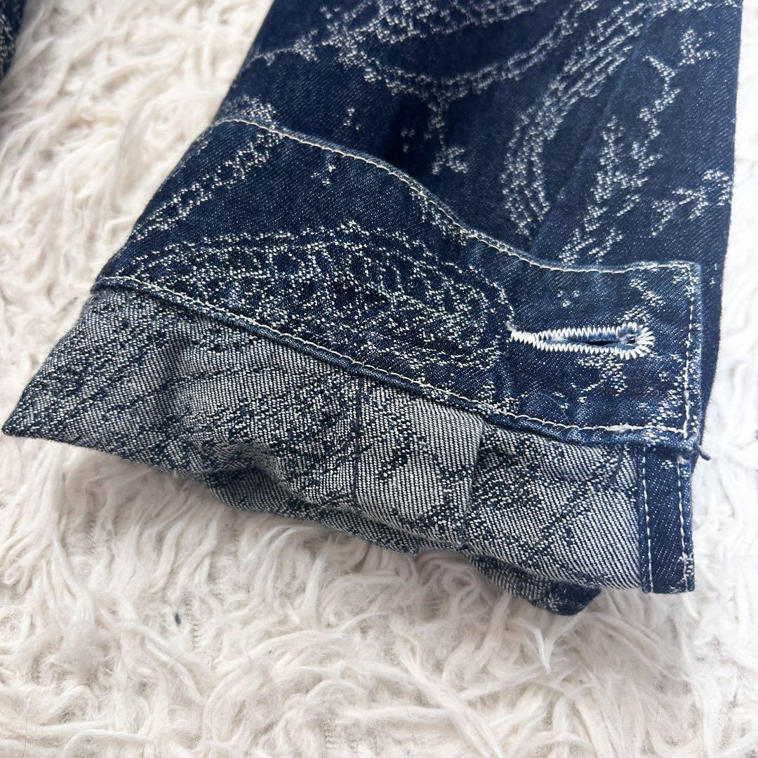 希少✨NEEDLES ペイズリーオールインワン M ネイビー