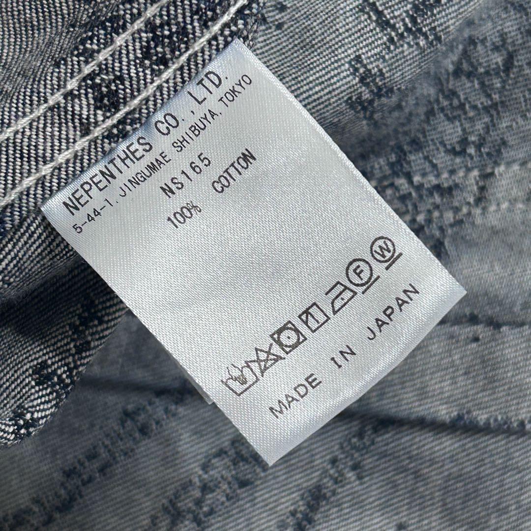 希少✨NEEDLES ペイズリーオールインワン M ネイビー